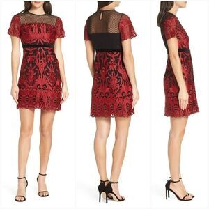Foxiedox Rosa Lynn Crochet Dress Size Small